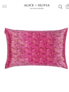 Slip Pink Paisley 100% Silk Pillowcase